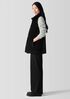 Fine Wool Alpaca Stand Collar Vest