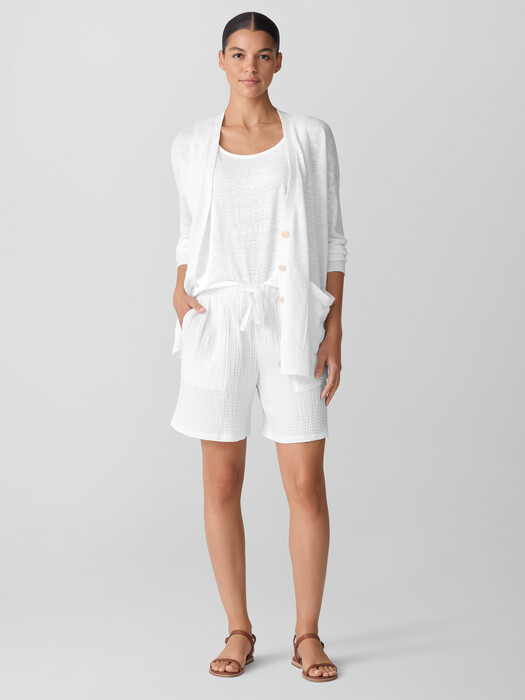 Organic Cotton Lofty Gauze Walking Shorts