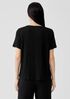 Organic Linen Jersey Crew Neck Tee