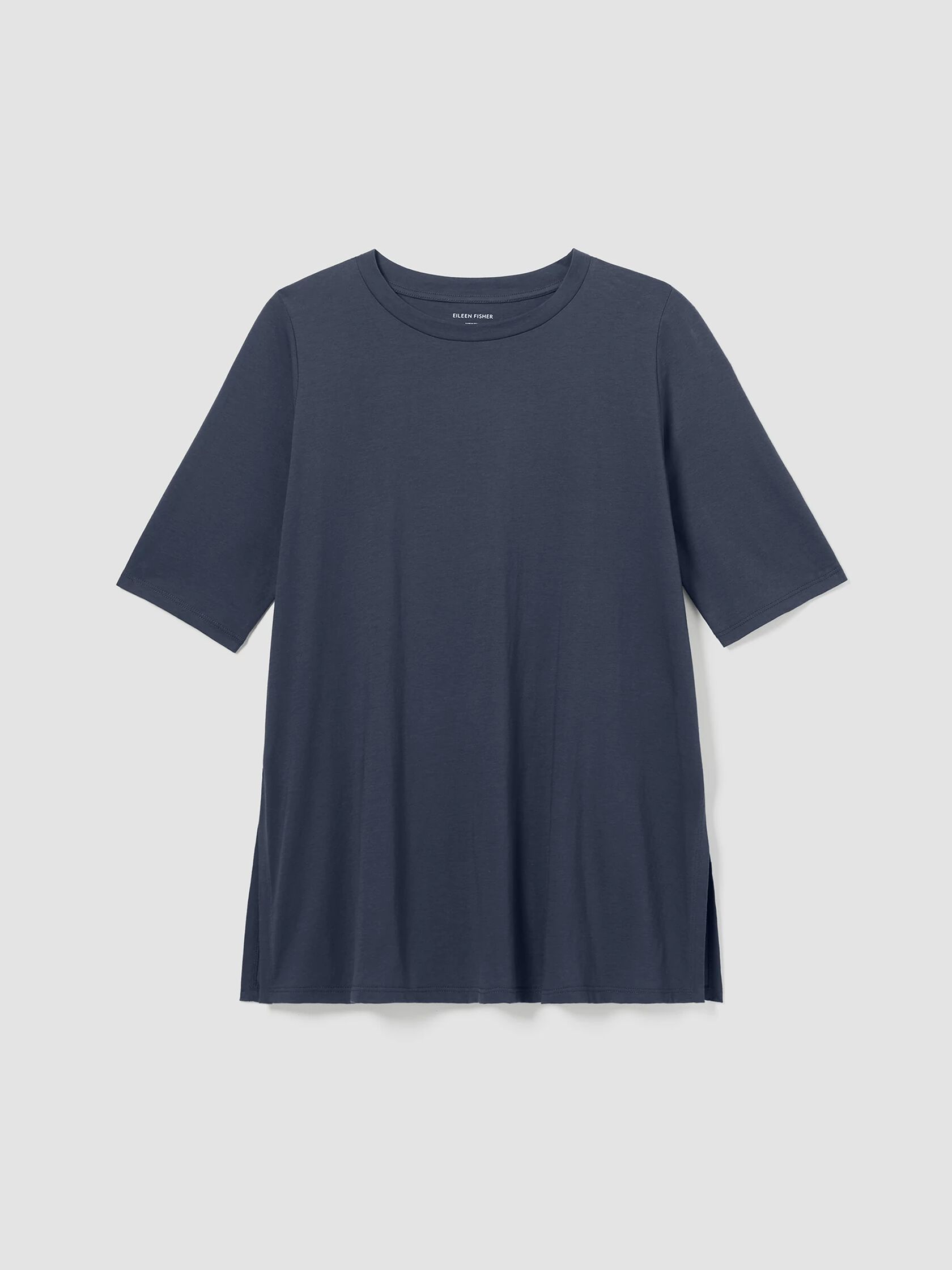 Organic Pima Cotton Jersey Long Tee