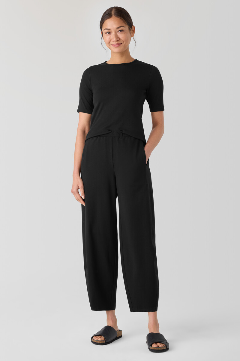 Pima Cotton Stretch Jersey Lantern Pant Pima Cotton Stretch Jersey Lantern Pant