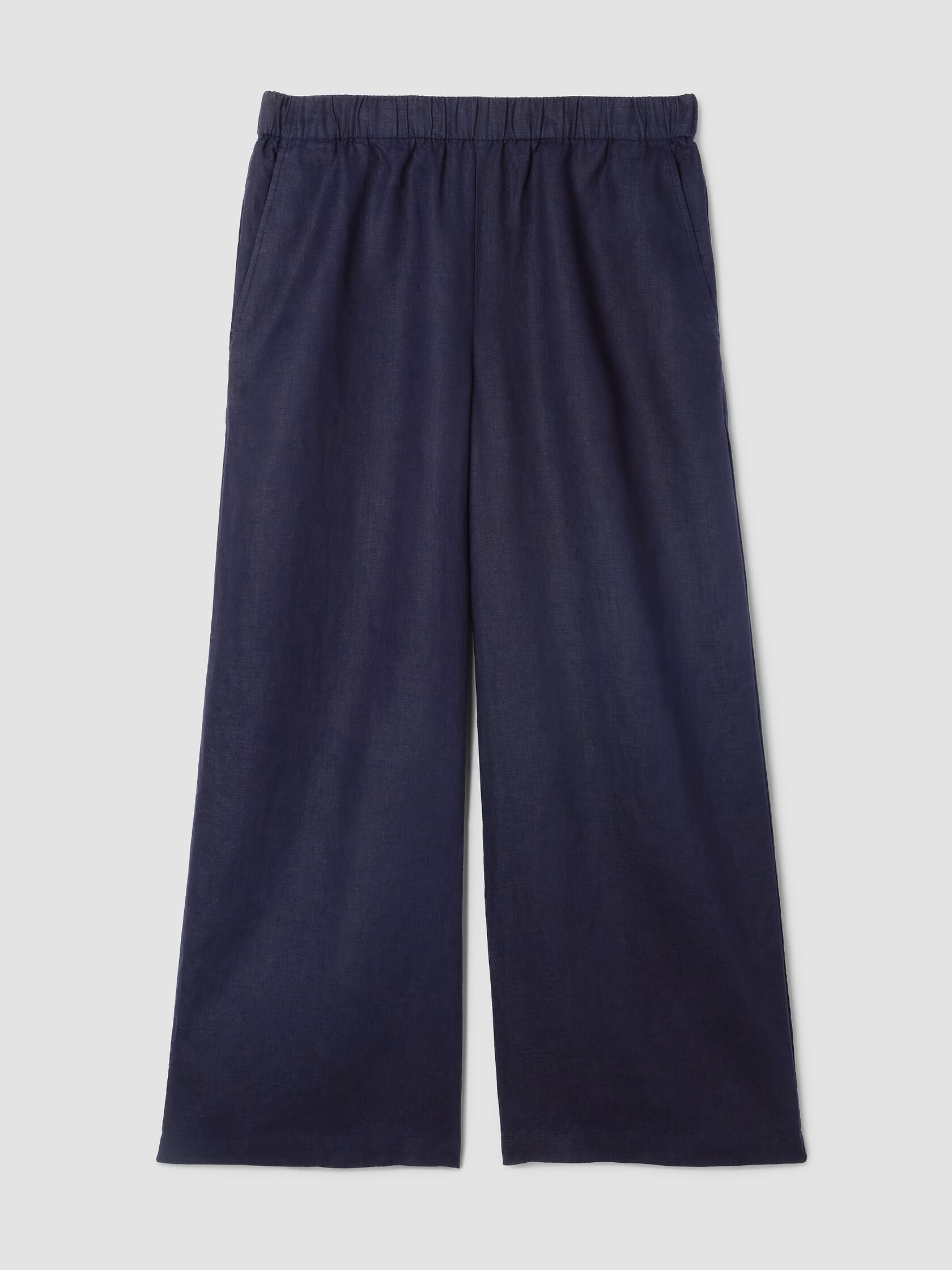 Organic Linen Wide-Leg Pant