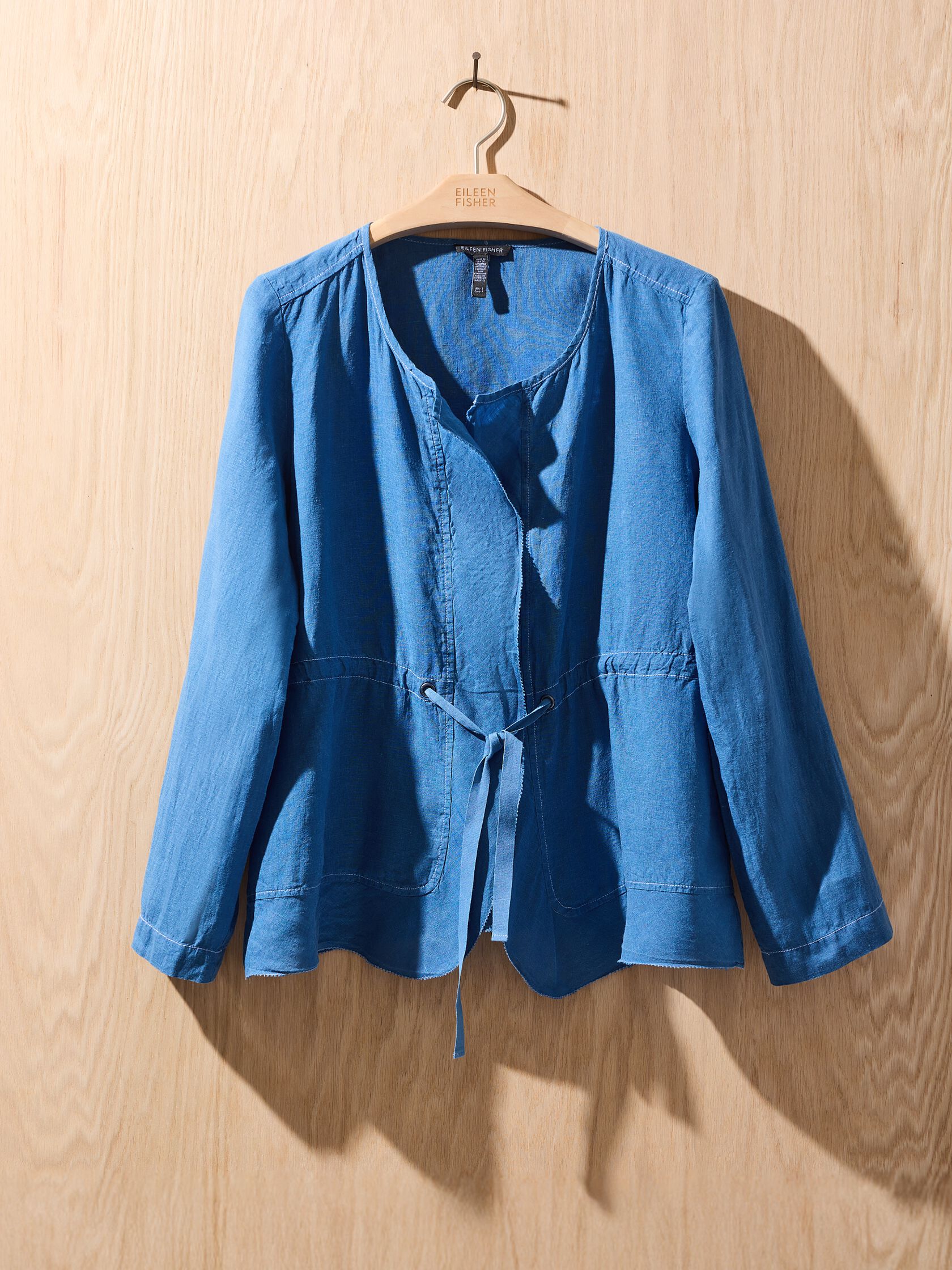 Renew Handkerchief Linen Jacket, S