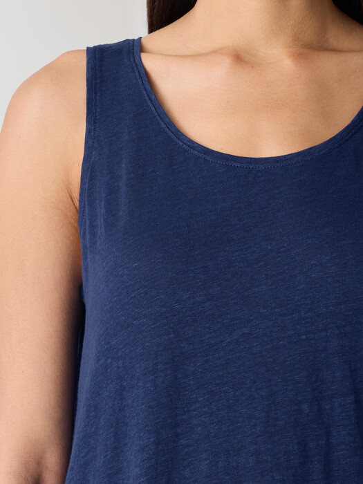 Organic Linen Jersey Tank Dress
