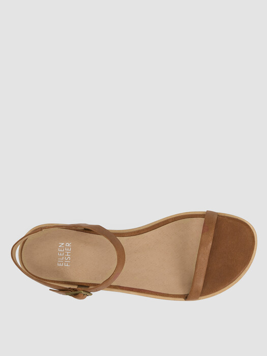 Kauia Tumbled Leather Sandal