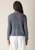 Organic Linen Cotton Cropped Cardigan