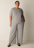 Extra-Fine Ponte Crew Neck Tee