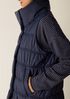 Eggshell Recycled Nylon Ruched Vest