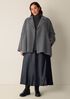 Doubleface Wool Cloud Short Coat