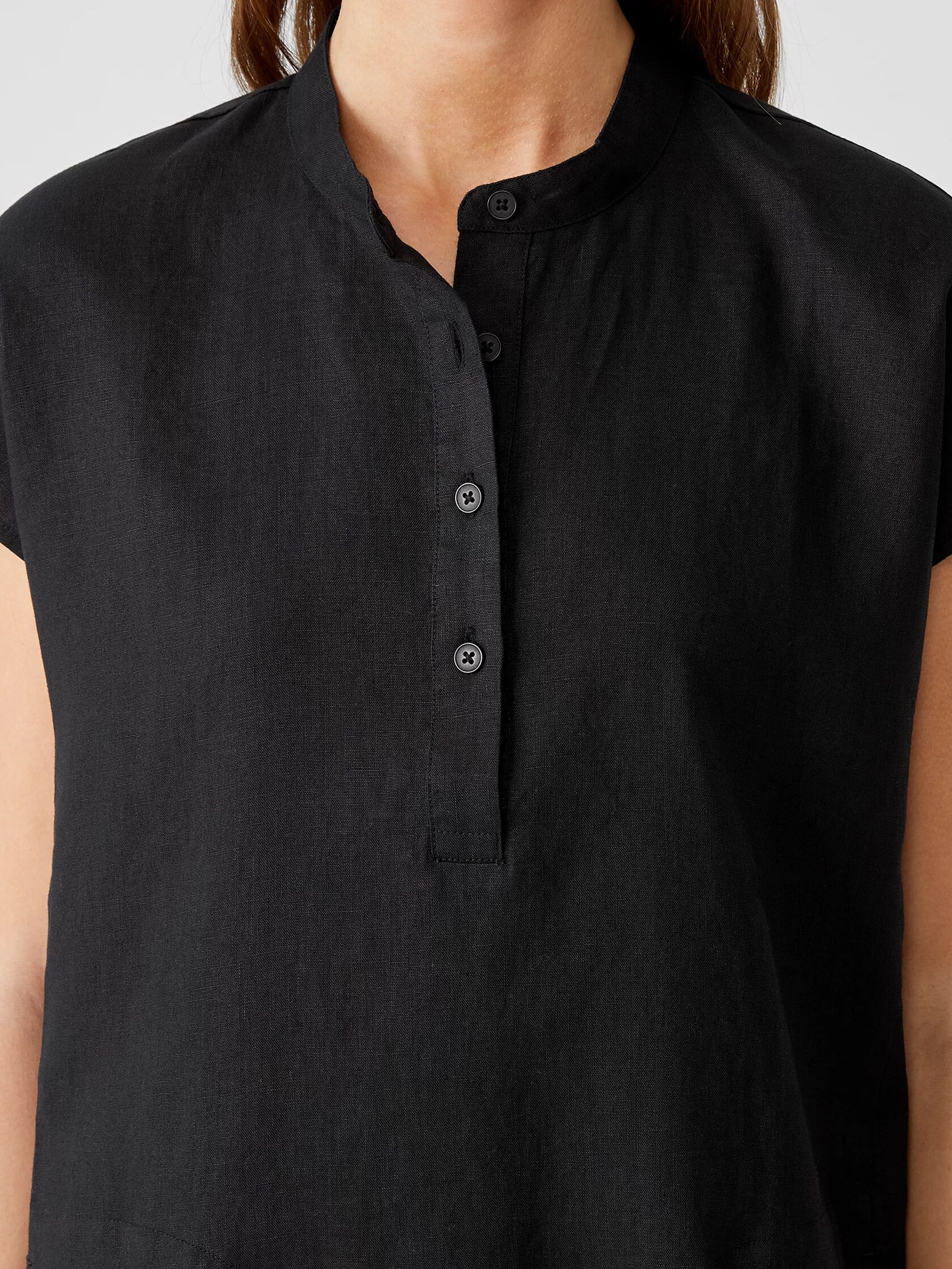 Organic Linen Shirtdress