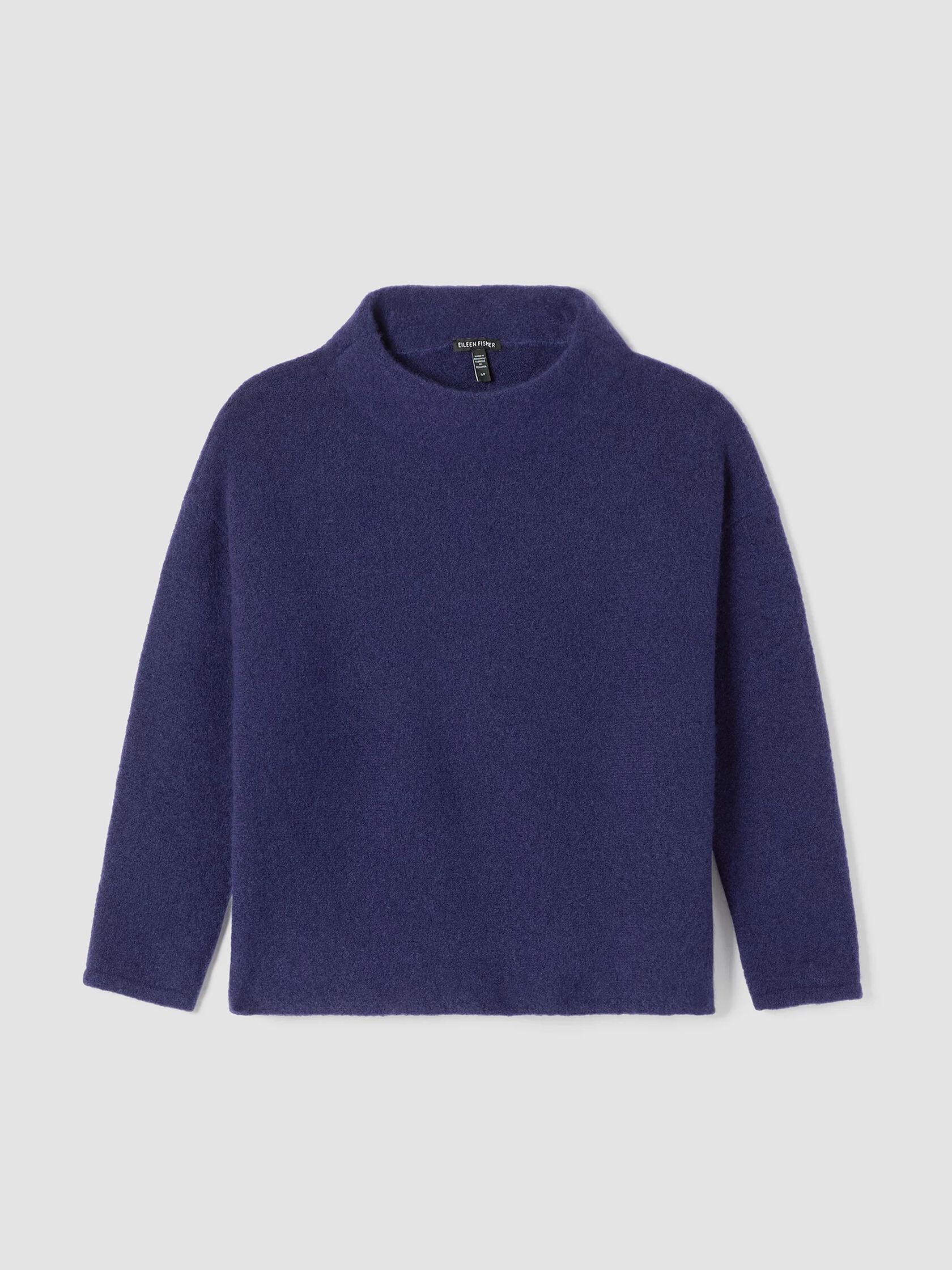 Cashmere Silk Bliss Funnel Neck Top