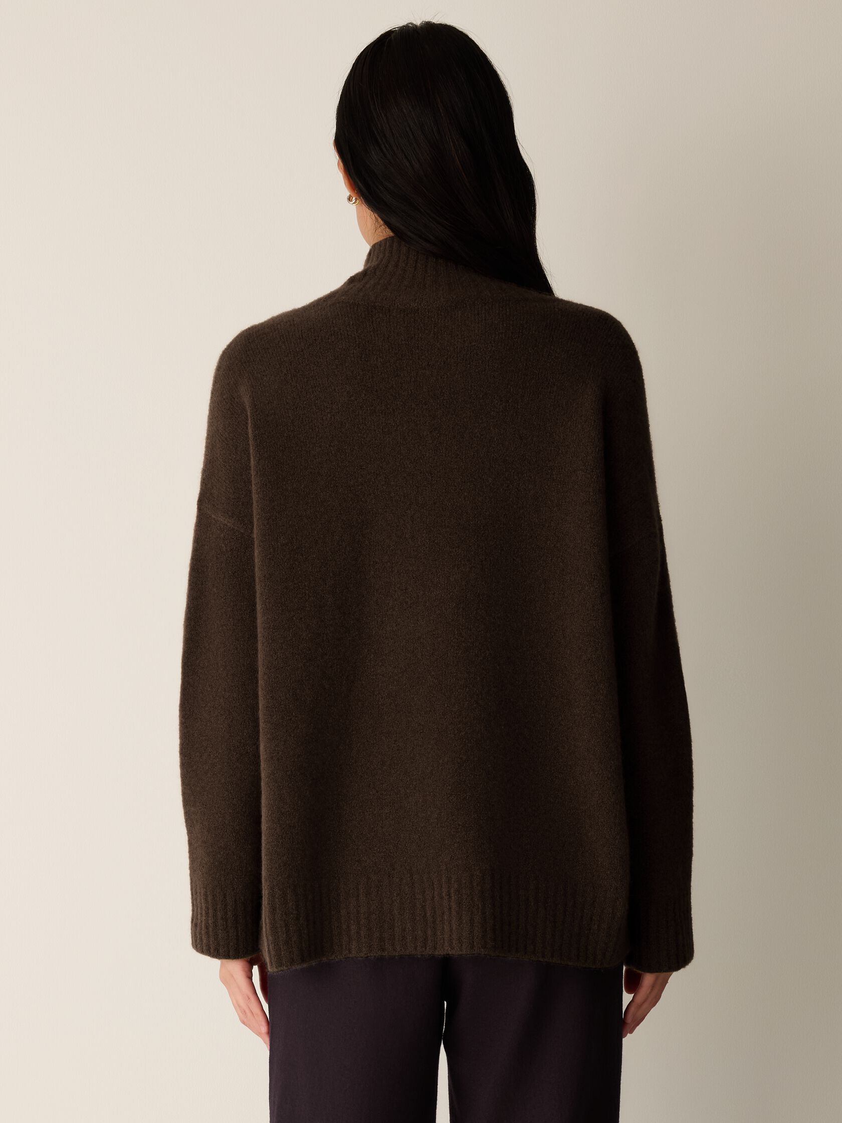 Cashmere Silk Bliss Turtleneck Top