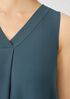 Silk Georgette Crepe Pleated Dress