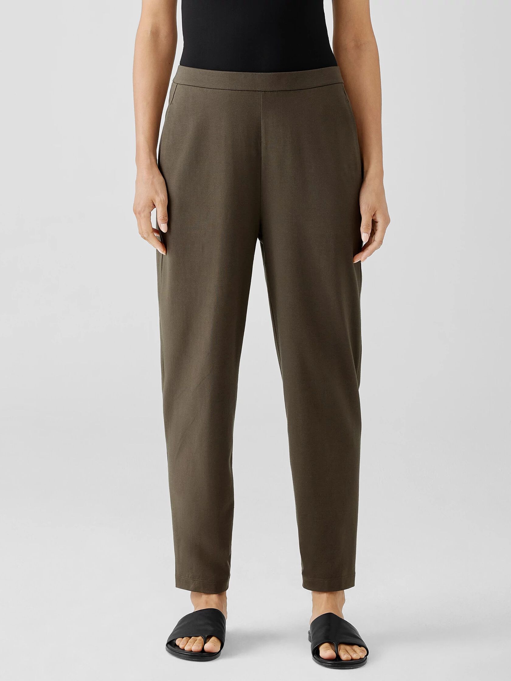 Traceable Organic Cotton Jersey Slouchy Pant