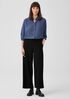 Washable Flex Ponte Wide-Leg Pant