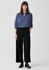 Washable Flex Ponte Wide-Leg Pant