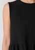 Washed Organic Cotton Poplin Round Neck Dress