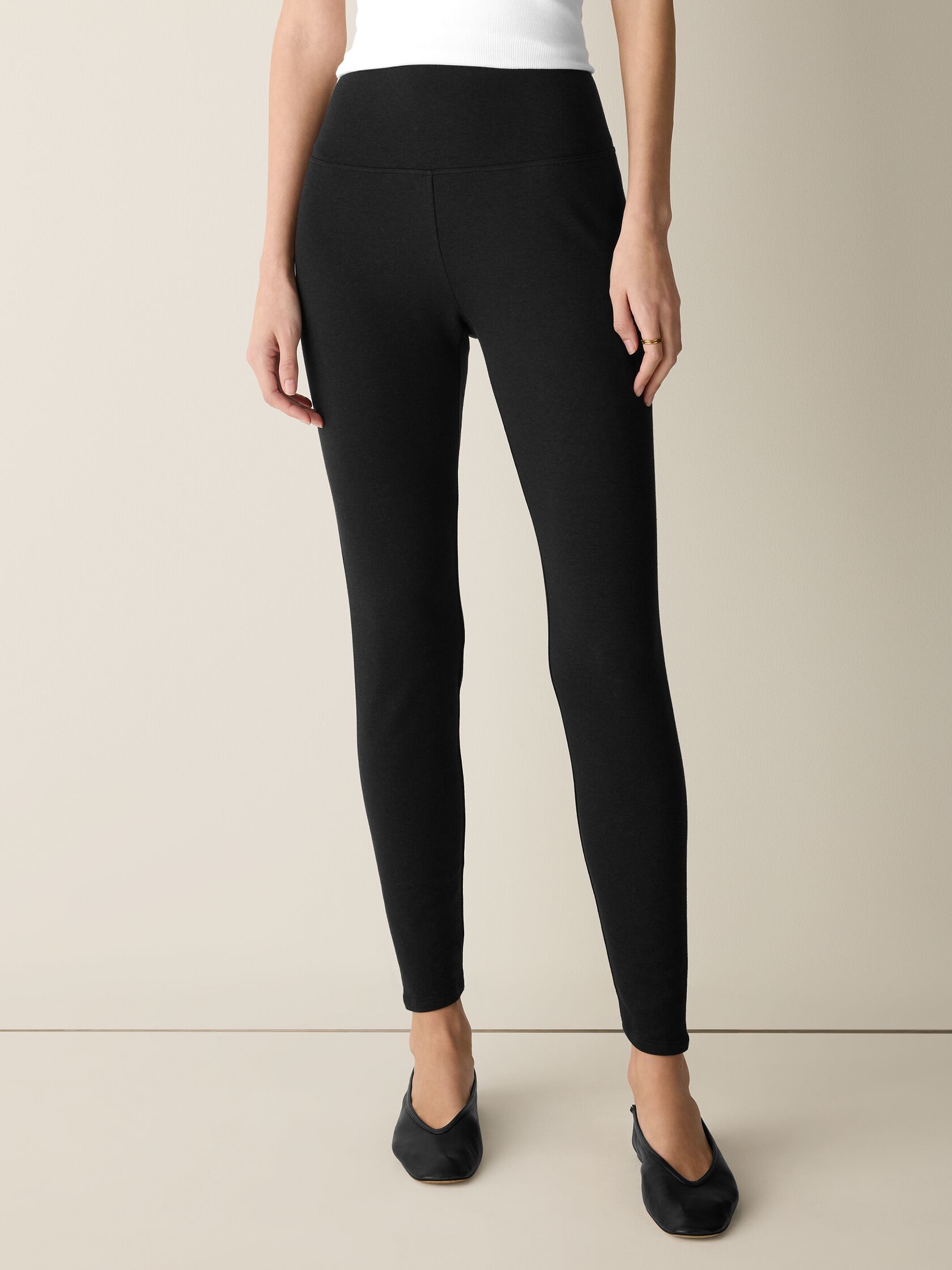 Cozy Brushed Terry Hug High-Waisted Leggings