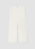 Organic Cotton Stretch Corduroy Wide-Leg Pant