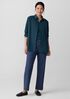 Cotton Stretch Denim Straight Jean