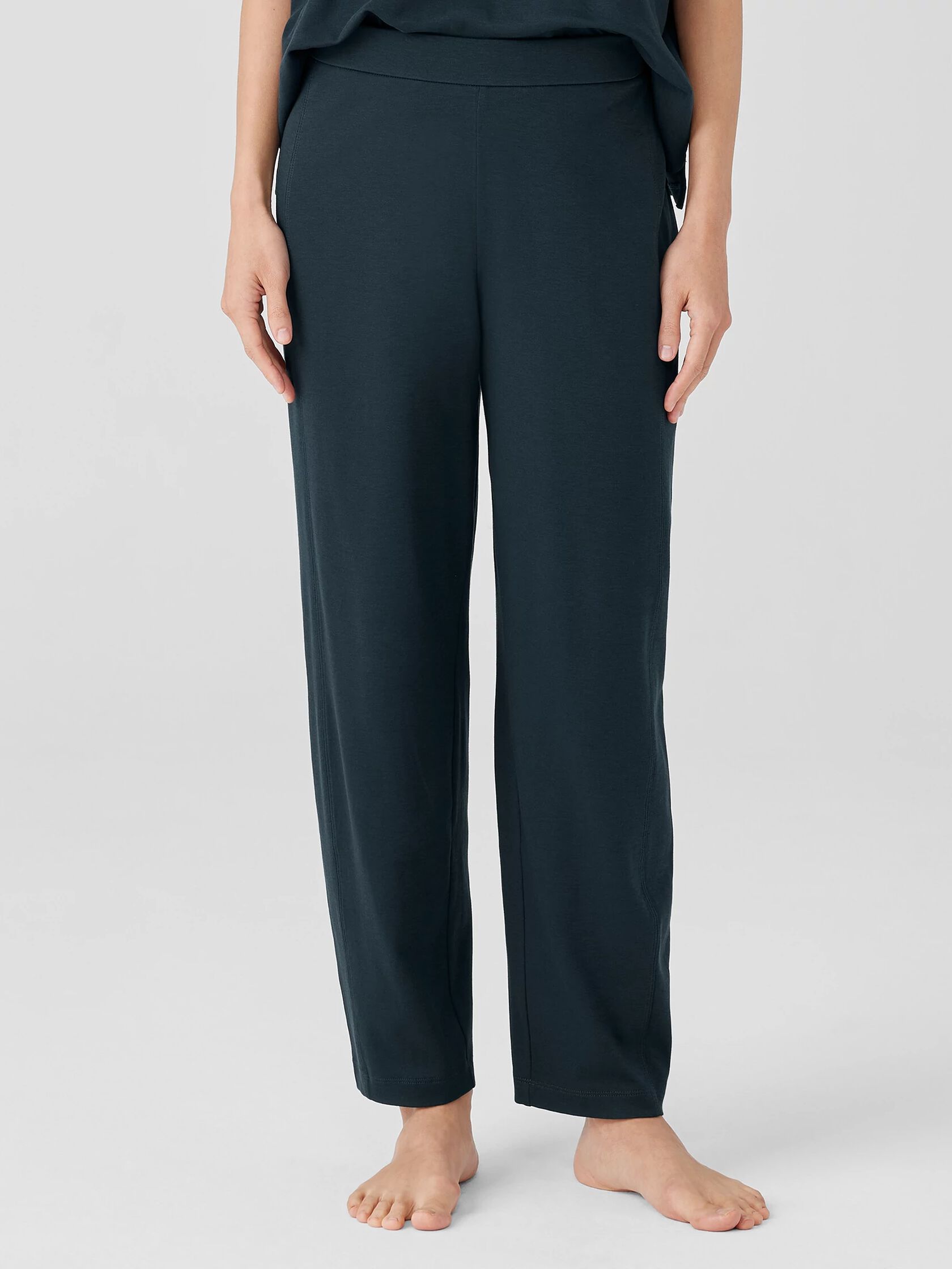 Organic Cotton Interlock Lantern Sleep Pant