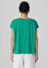 Organic Linen Jersey V-Neck Tee