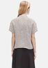 Organic Linen Gauze Mandarin Collar Shirt
