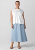 Organic Pima Cotton Jersey Round Neck Tank