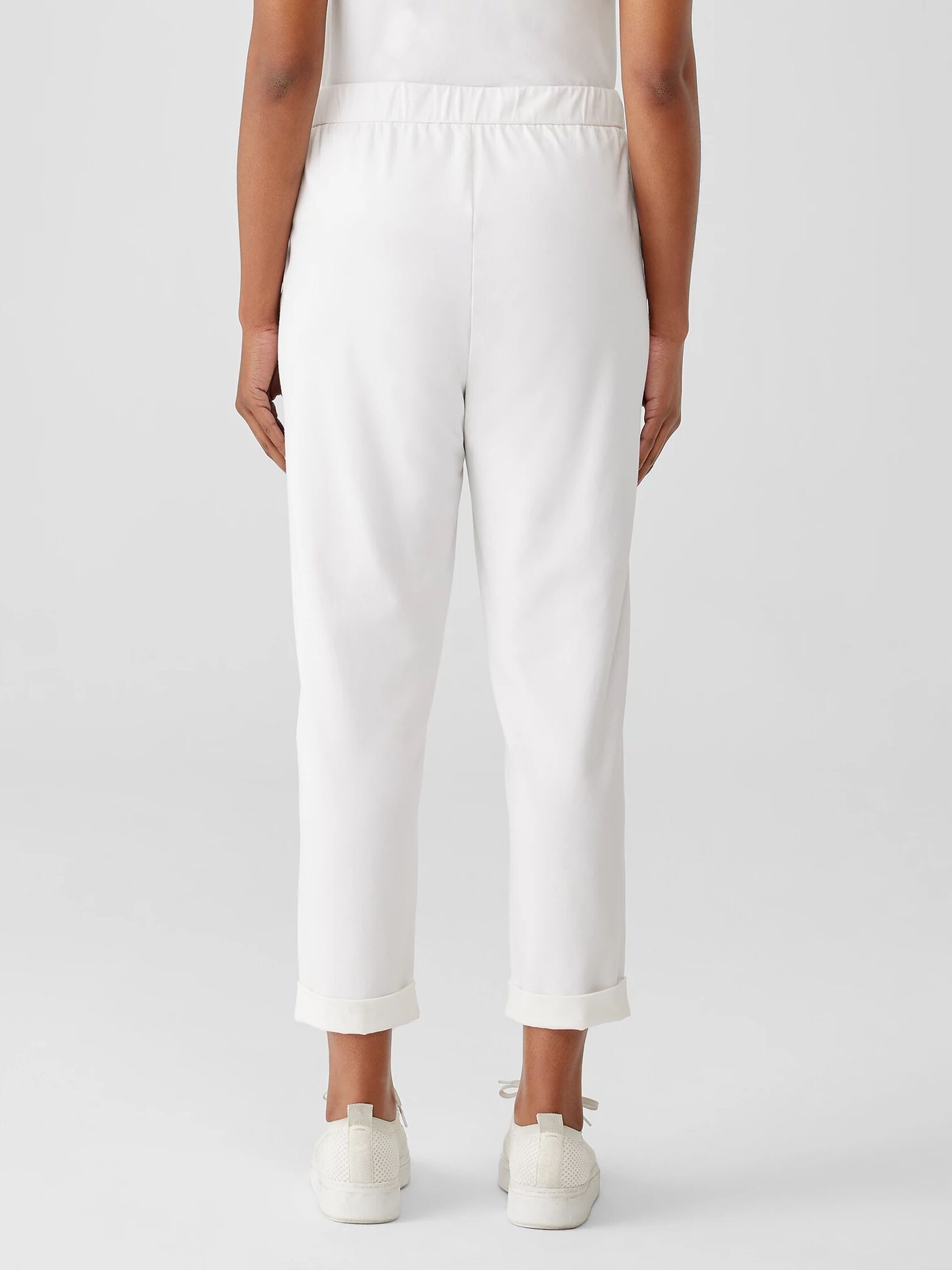 Pima Cotton Stretch Jersey Pant EILEEN FISHER