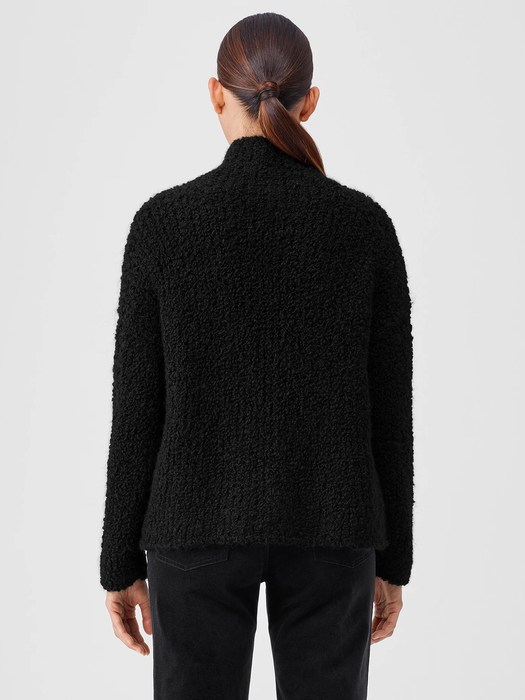 Peruvian Alpaca Loop Turtleneck Top