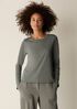 Organic Pima Cotton Jersey Long-Sleeve Tee
