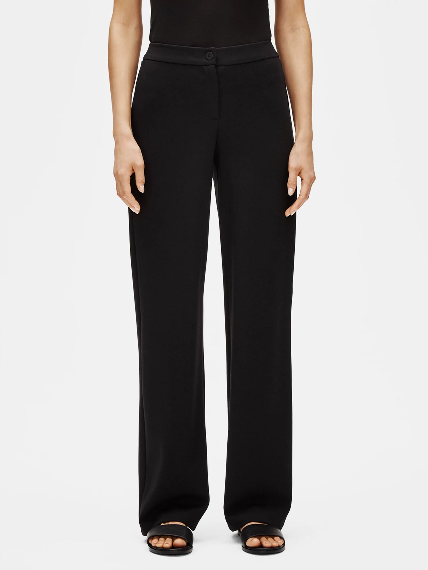 Flex Tencel Ponte Straight Pant | EILEEN FISHER