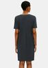 Cotton Stretch Jersey V-Neck Dress