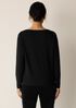 Stretch Jersey Knit Bateau Neck Top