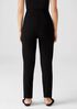 Washable Stretch Crepe High Waisted Pant