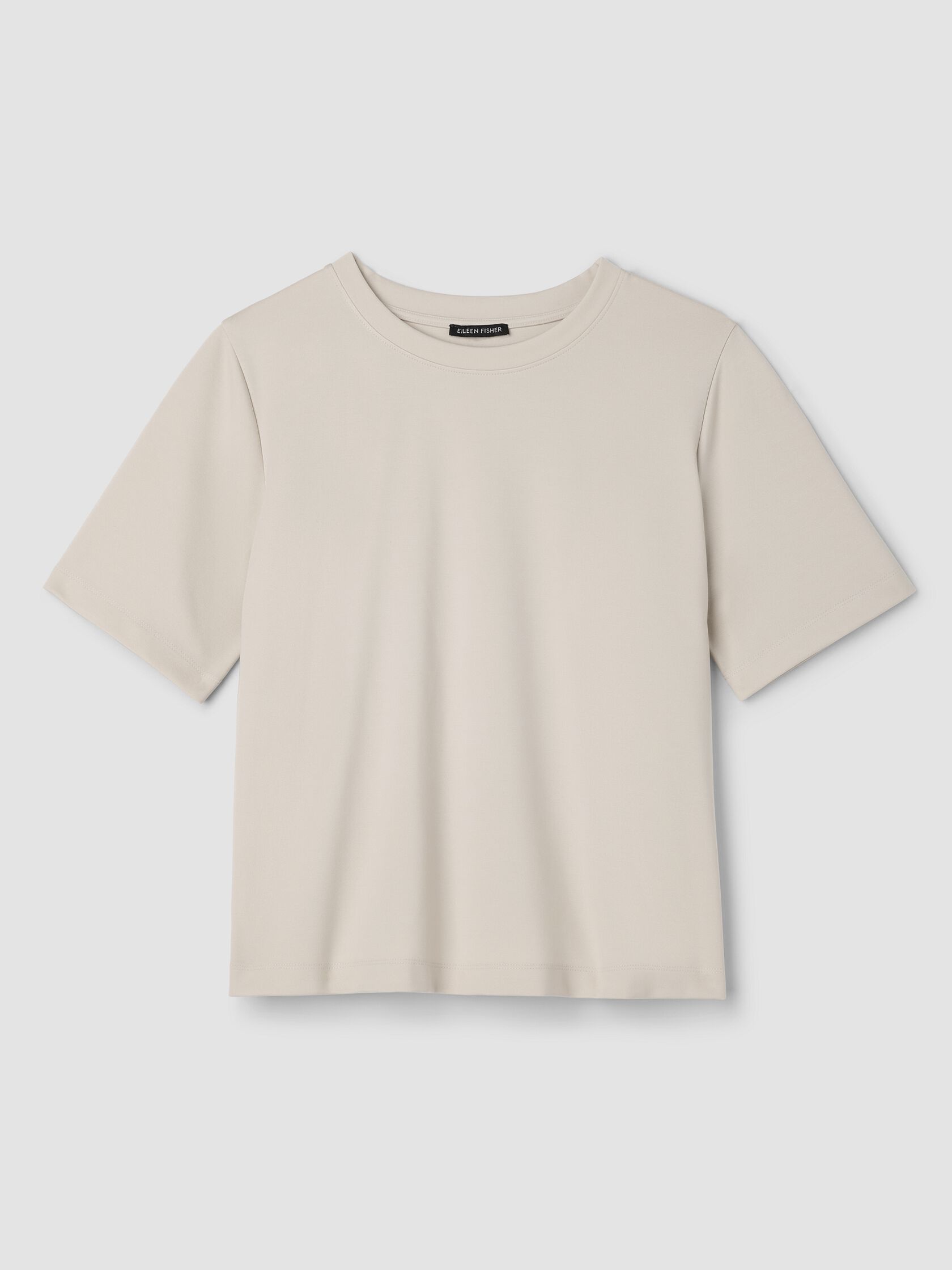 Lightweight Ponte Crew Neck Tee