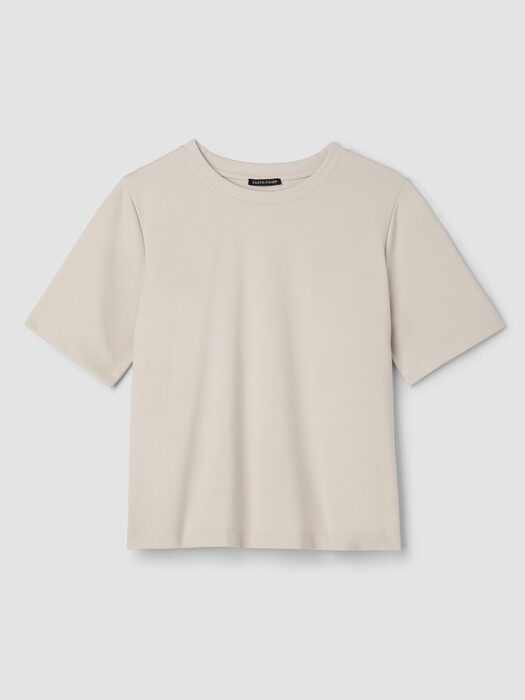 Lightweight Ponte Crew Neck Tee