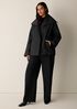 Light Cotton Nylon High Collar Padded Coat