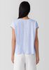 Organic Linen Jersey V-Neck Tee