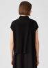 Gossamer Organic Cotton Funnel Neck Top