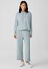Organic Cotton French Terry Straight Pant