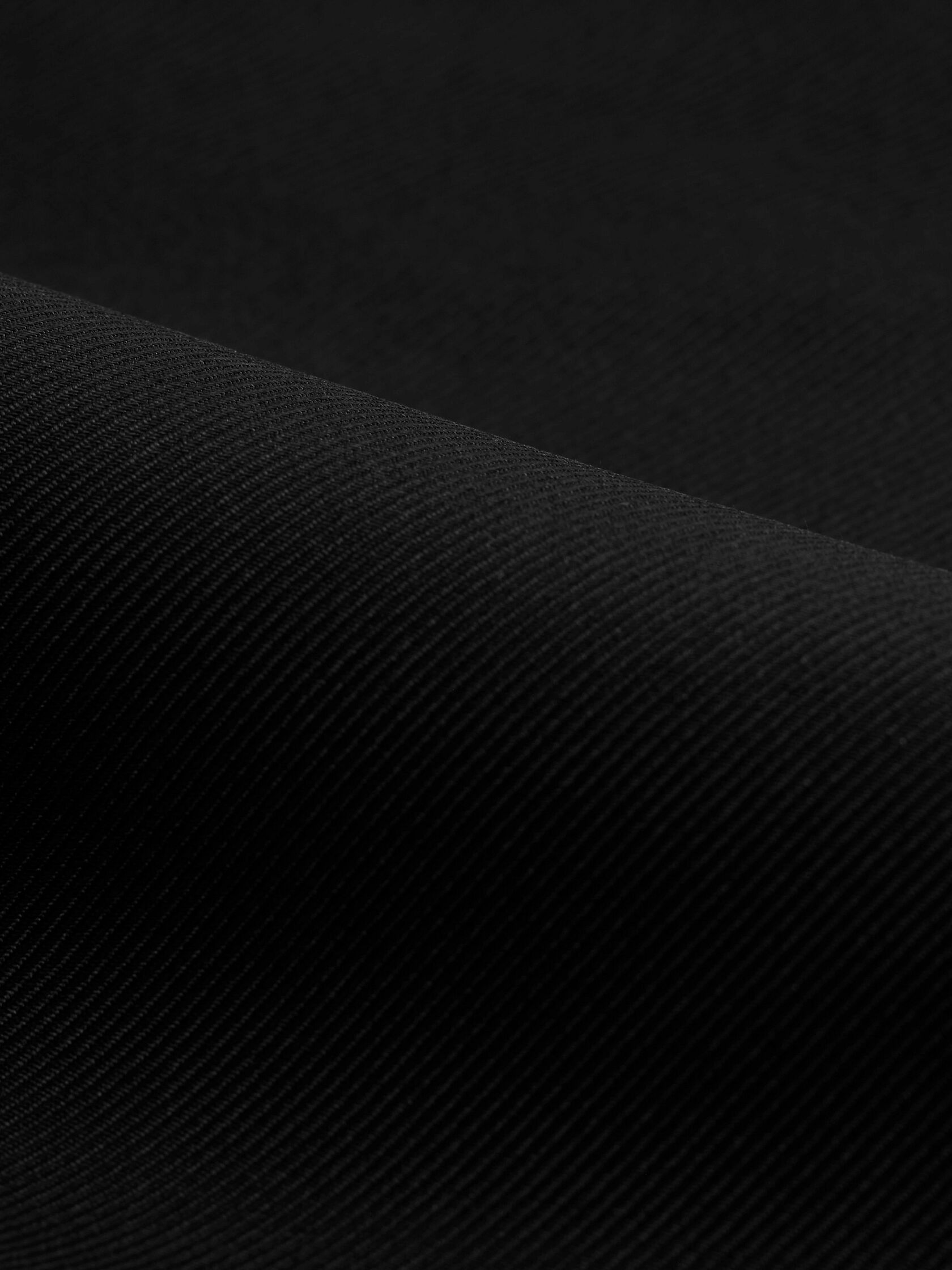 Silk Twill Classic Collar Shirt