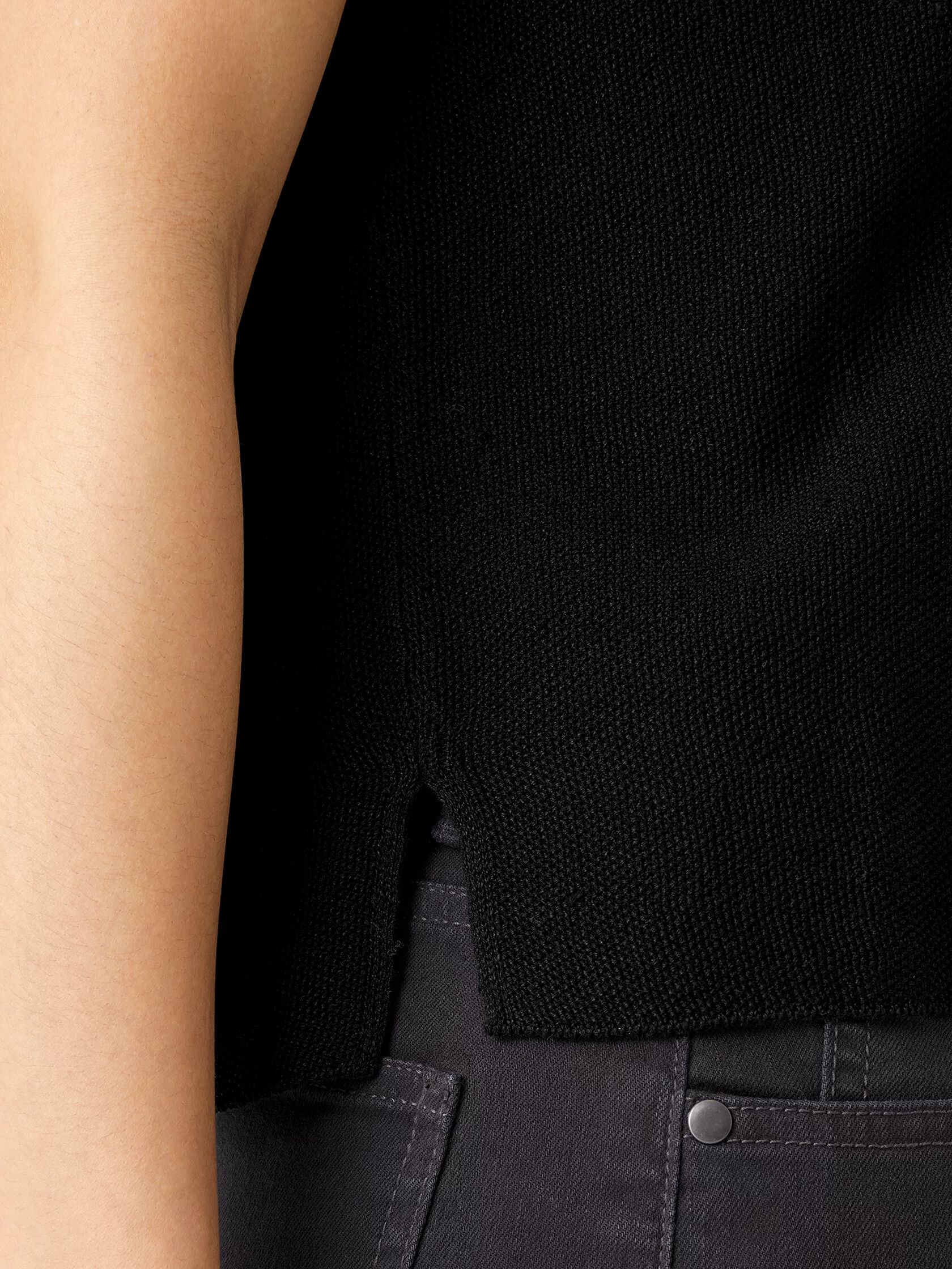 Organic Linen Cotton Seed Square Top