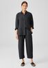 Washed Organic Linen Delave Lantern Pant