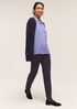 Washable Stretch Crepe Slim Pant