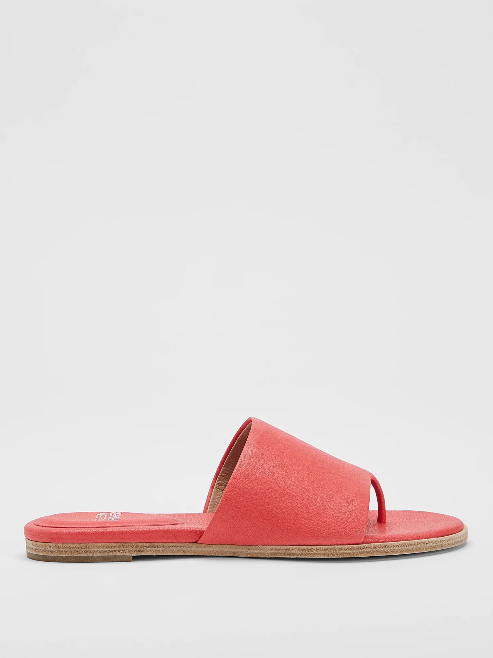 Edge Leather Slide Sandal