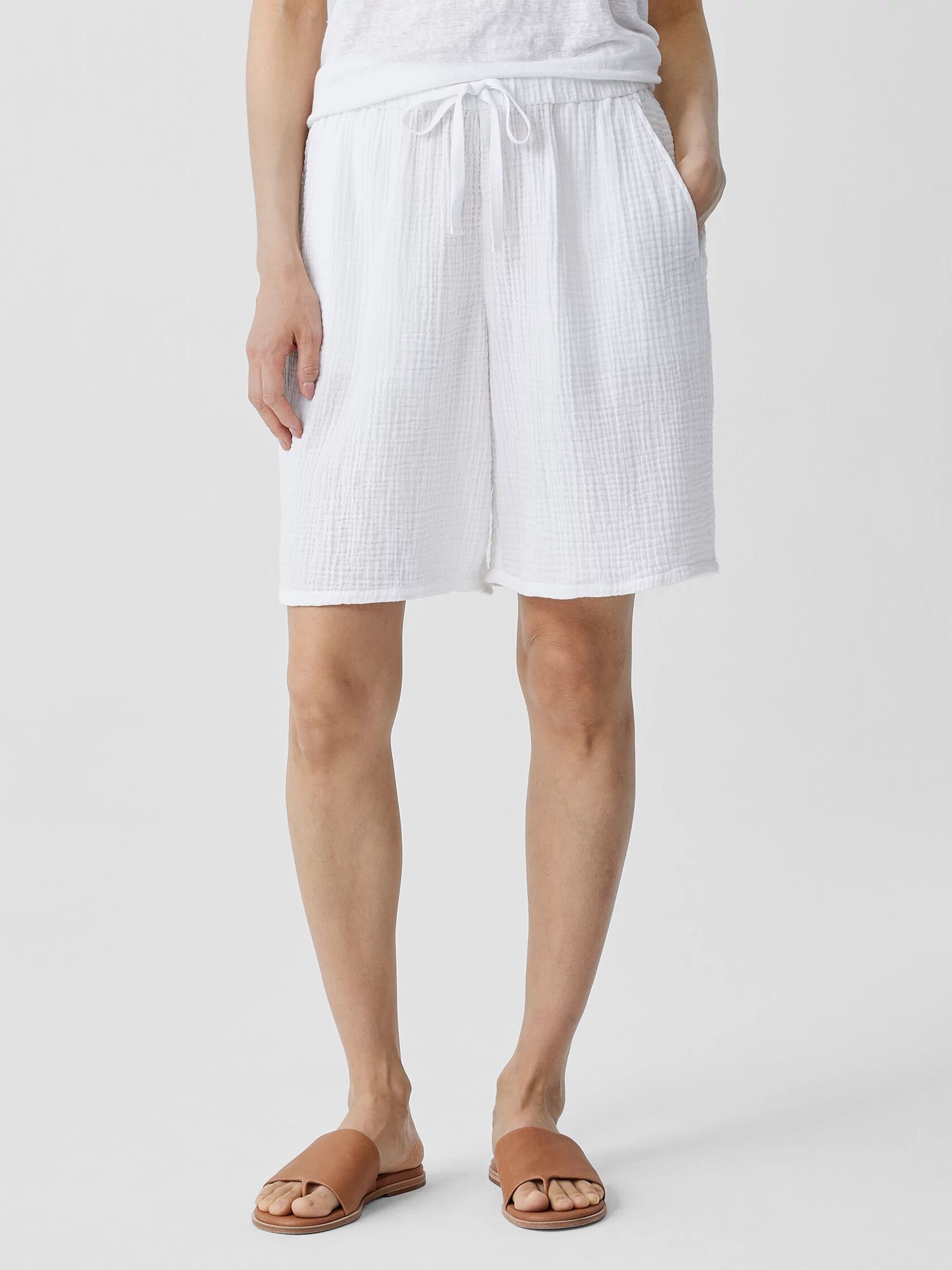 Organic Cotton Lofty Gauze Shorts