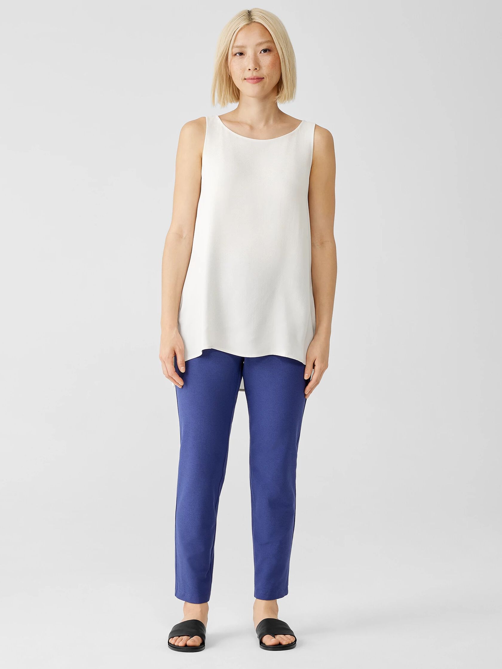 Washable Stretch Crepe Pant