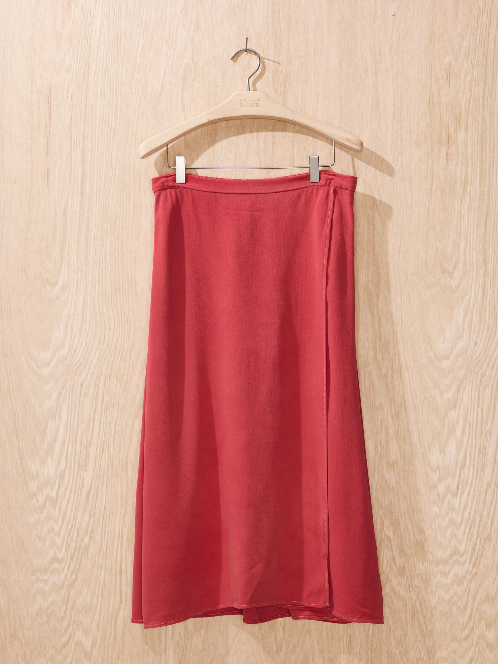 Renew Overdye Silk Crepe Skirt, S
