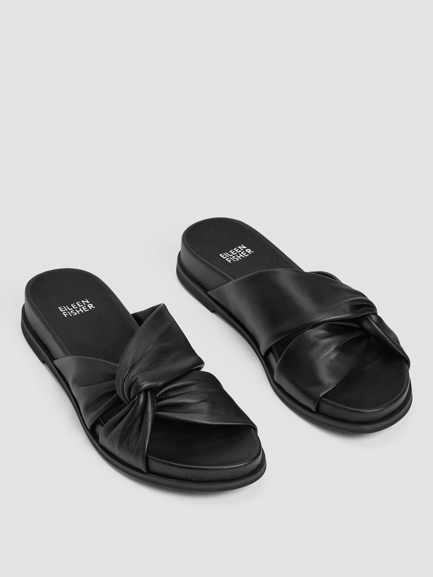 Dello Nappa Leather Wedge Sandal